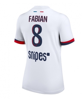 Billige Fotballdrakt Paris Saint-Germain Fabian Ruiz #8 Replika Bortedrakt Dame 2025-26 Kortermet Billige Fotballdrakt Paris Saint-Germain Fabian Ruiz #8 Replika Bortedrakt Dame 2025-26 Kortermet
